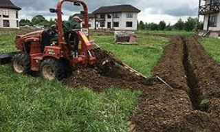 Копка траншей для водопровода в Ртищево: цена за метр от 951 руб.