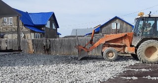 Отсыпка участка Ртищево, цена от 212 р./куб.