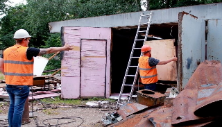 Демонтаж гаражей в Ртищево, цена от 1796 руб. – услуги под ключ от 2Землекопа-Ртщ